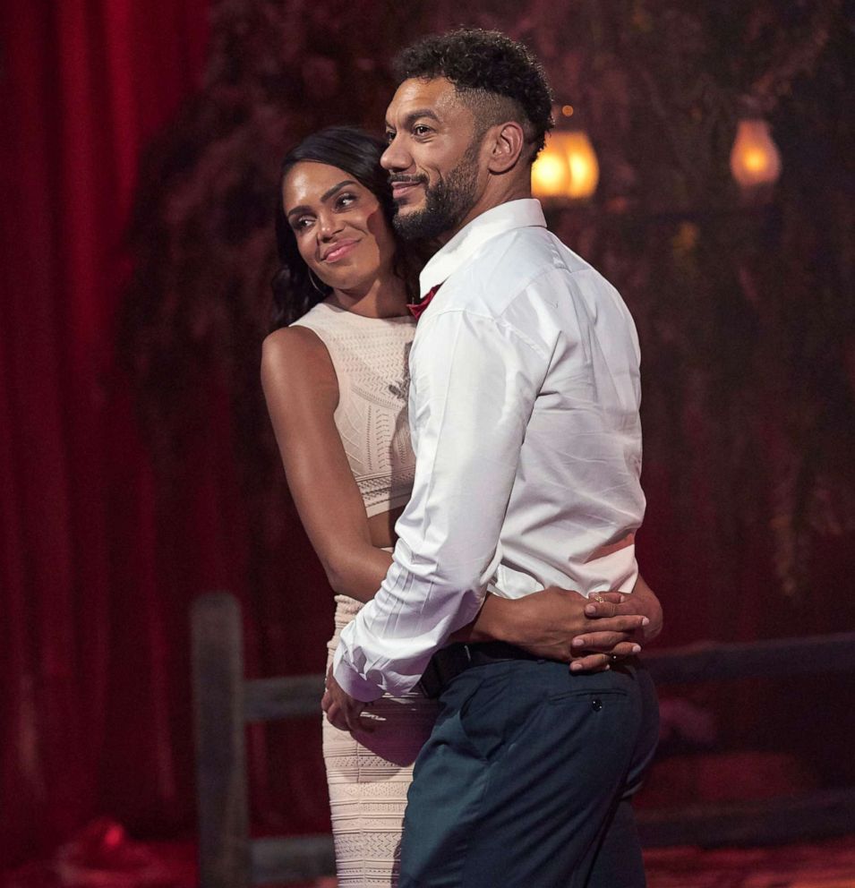 PHOTO: Bachelorette Michelle Young with Jamie during an episode of ABC's "The Bachelorette," Oct. 26, 2021. 