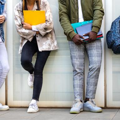 PHOTO: Stock photo of students heading back to school.