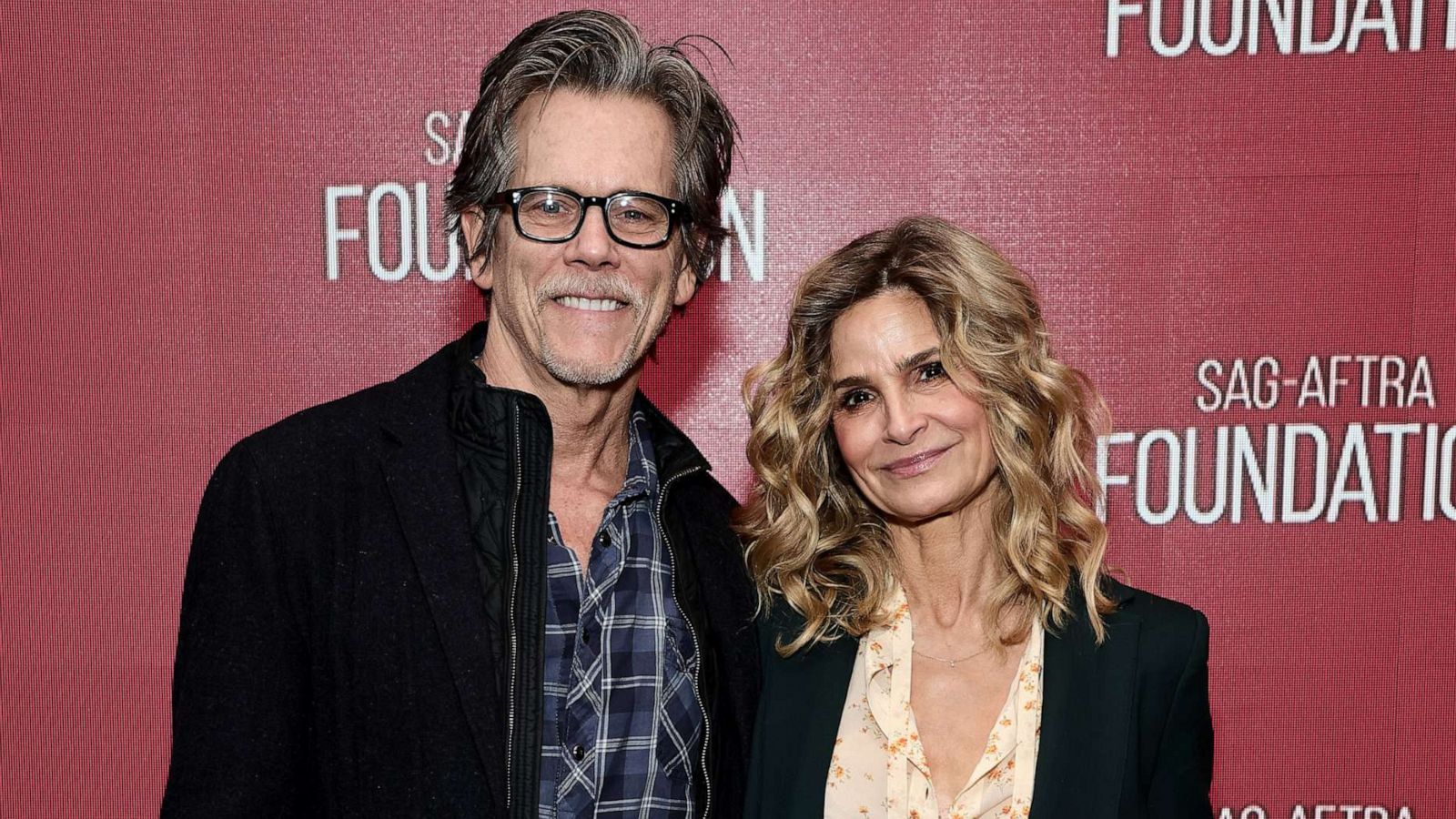 PHOTO: Kevin Bacon and Kyra Sedgwick at SAG-AFTRA Foundation Robin Williams Center on March 30, 2023 in New York City.