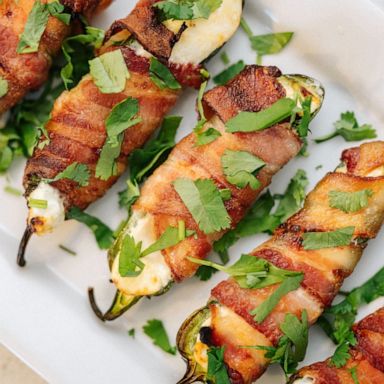 PHOTO: Jaymee Sire recreated her dad's bacon jalapeno poppers.