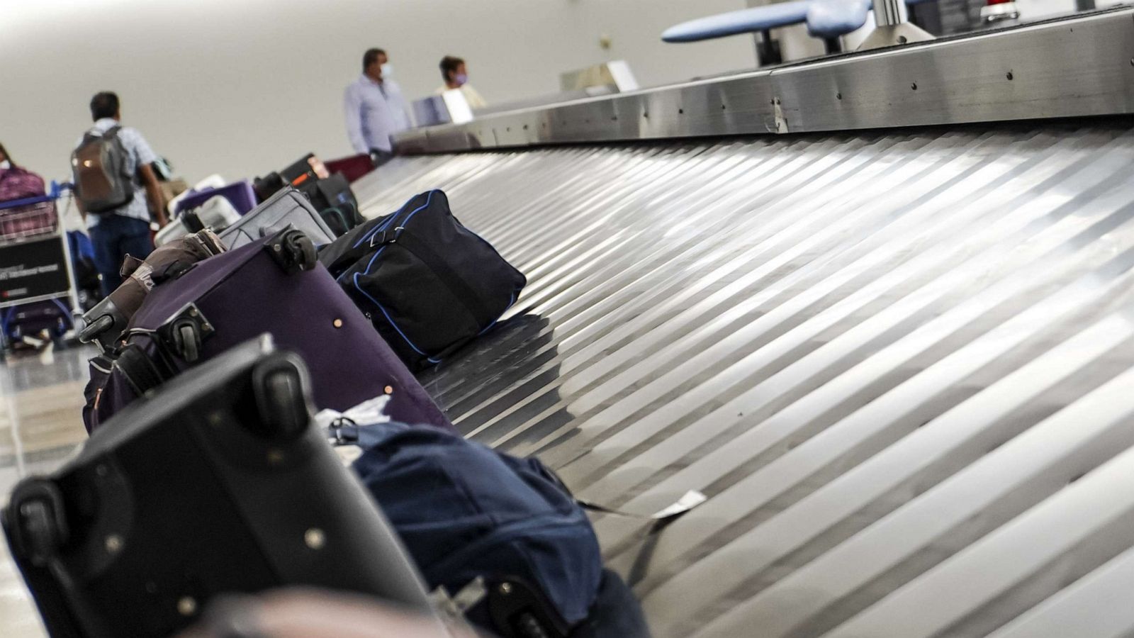 PHOTO: Baggage belt at Hartsfield-Jackson International Airport in Atlanta on April 12, 2022.