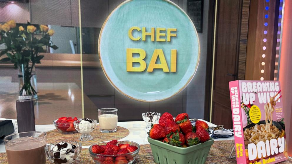 PHOTO: Valentine's Day is coming up, but we're breaking up... with dairy! Chef Bailey Ruskus shares how to make some dairy-free treats.