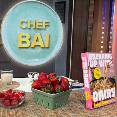 PHOTO: Valentine's Day is coming up, but we're breaking up... with dairy! Chef Bailey Ruskus shares how to make some dairy-free treats.