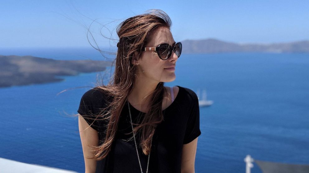 PHOTO: Bailey Matheson poses while on a trip to Greece.