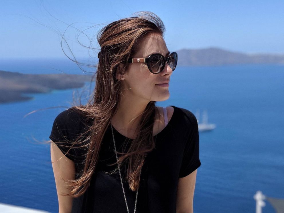 PHOTO: Bailey Matheson poses while on a trip to Greece.