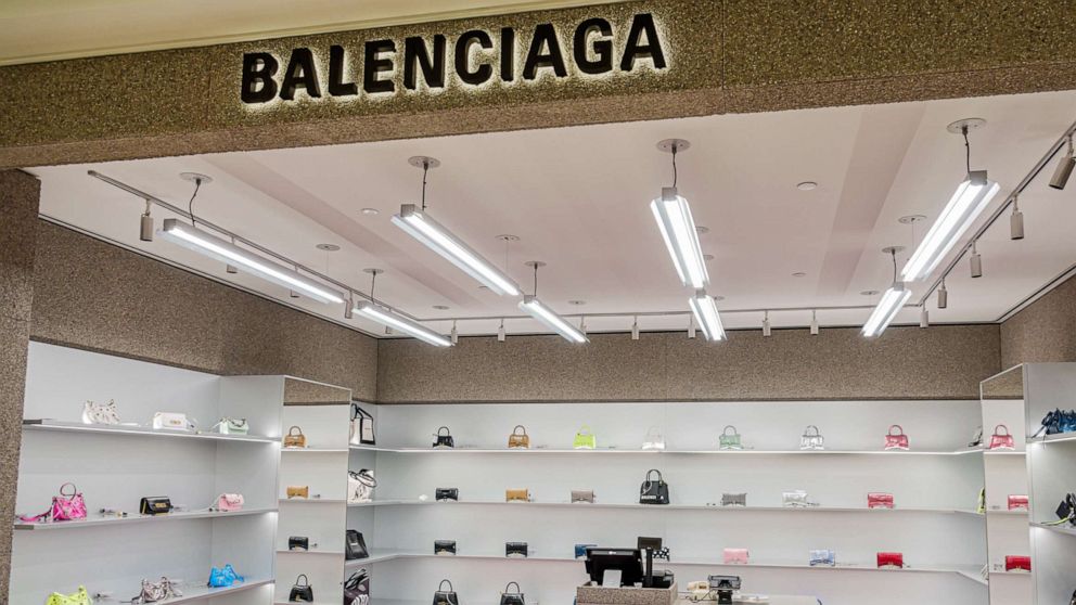 PHOTO: Balenciaga handbags displayed at Shops at Merrick Park in Miami. 