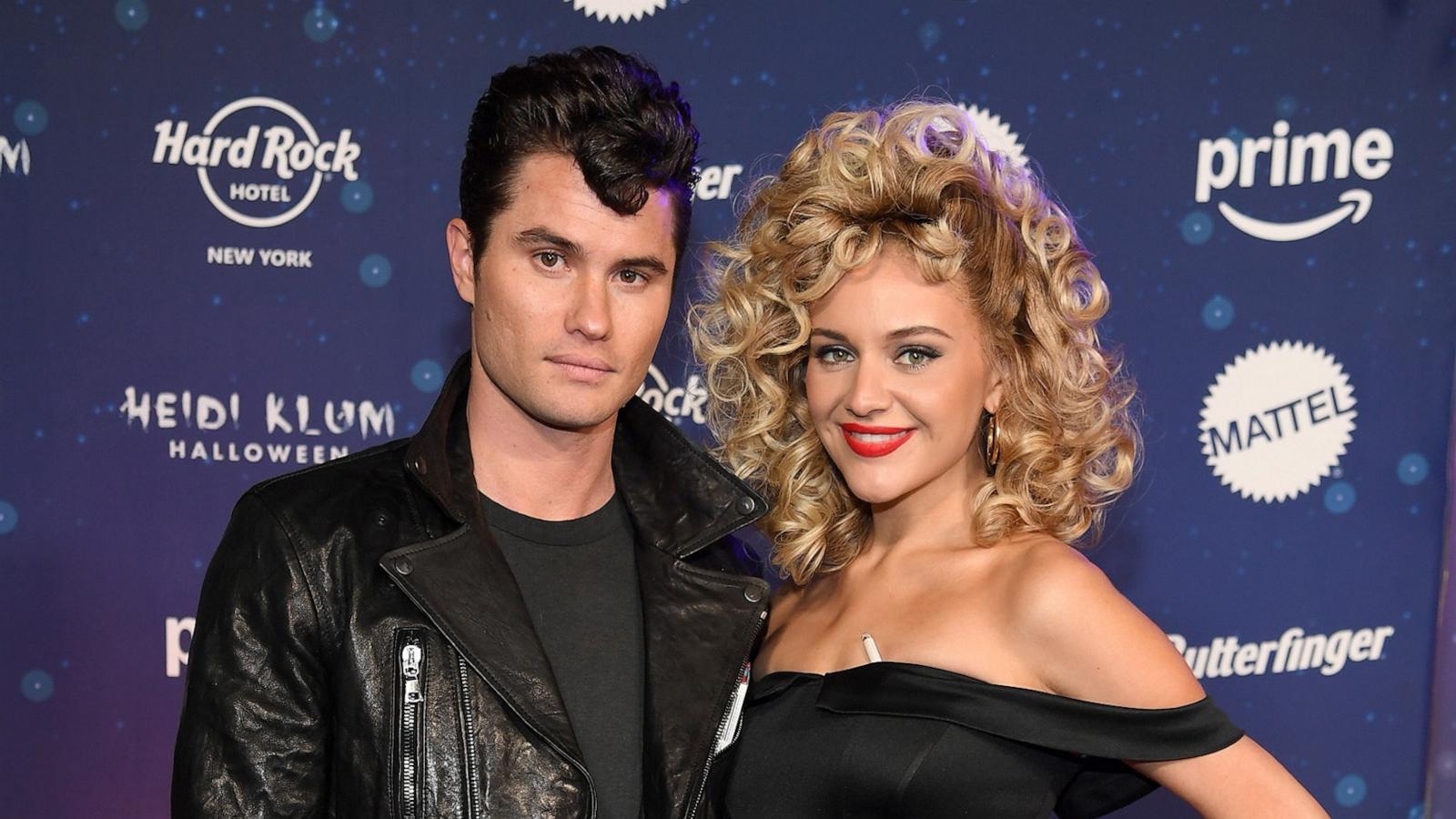 PHOTO: Chase Stokes and Kelsea Ballerini attend Heidi Klum's 23rd Annual Halloween Party presented by Butterfinger, Mattel, and Prime Video at The Venue on Music Row on October 31, 2024 in New York City.