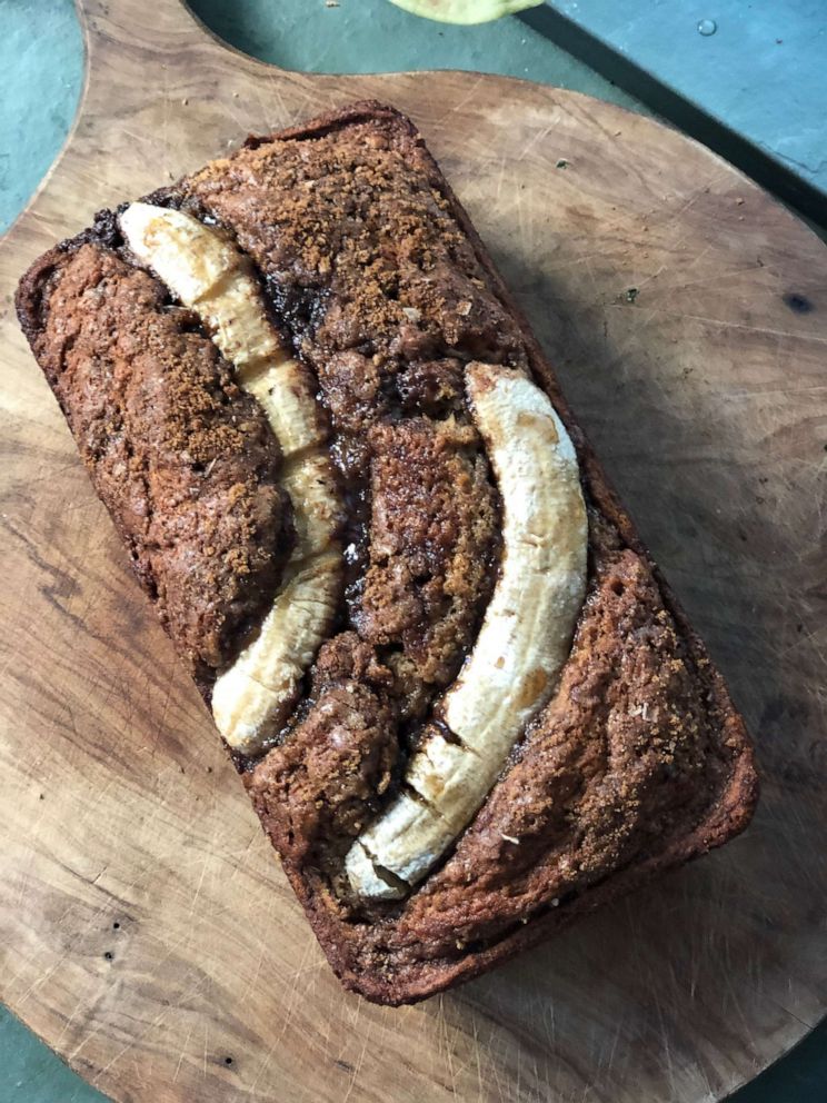 PHOTO: Samin Nosrat's banana bread loaf.