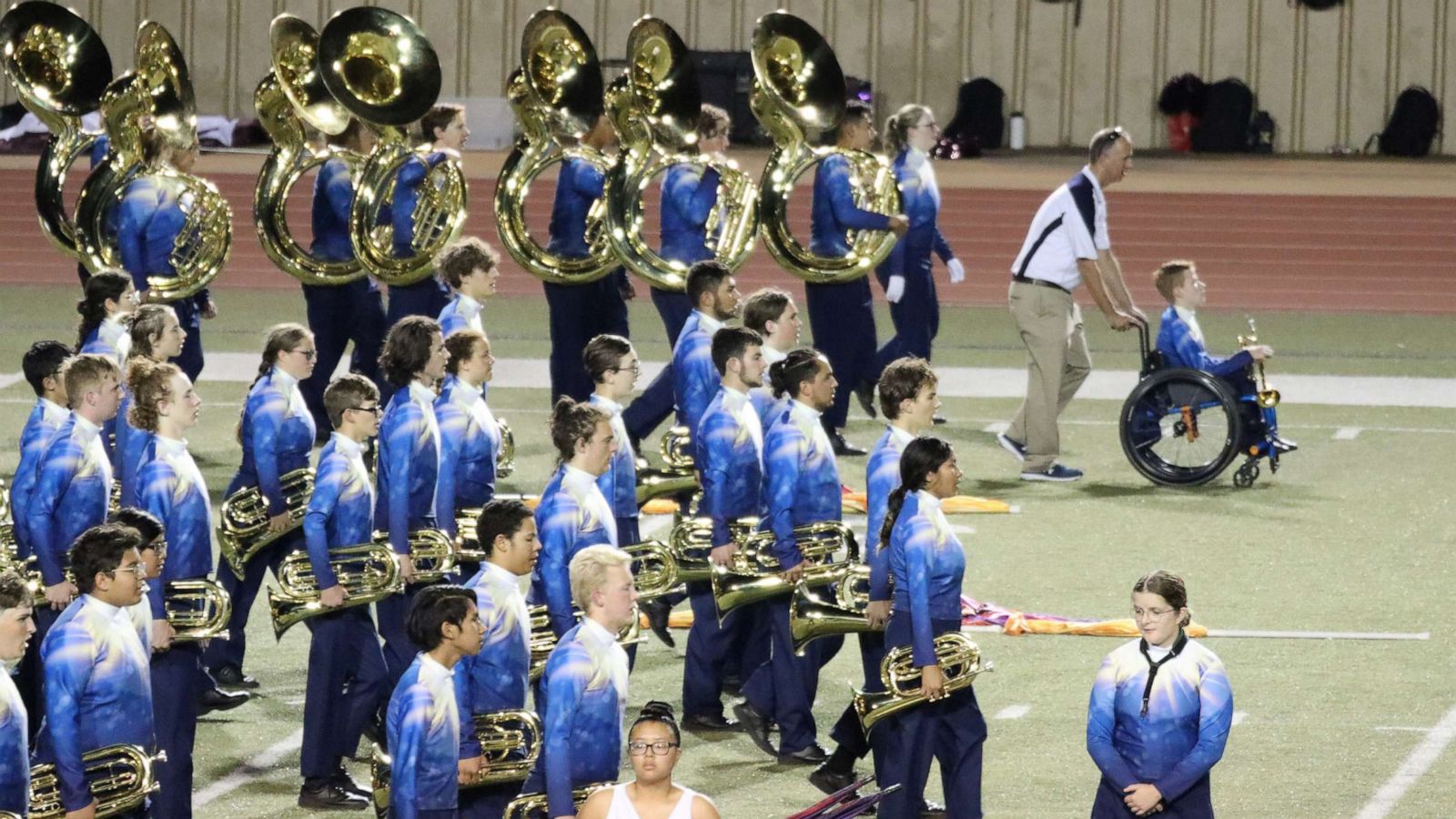Dunbar High School band director brings show style marching to