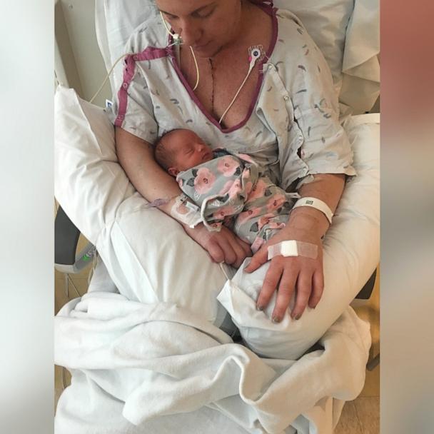 Mom says 'miracle' baby helped save her life when she was diagnosed with complication of rare, genetic condition during pregnancy
