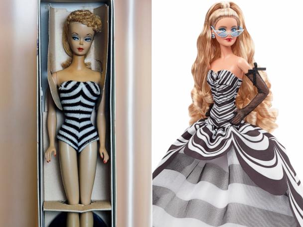 slim fit dress slacks 2024 Barbie Holiday Doll - Black Hair