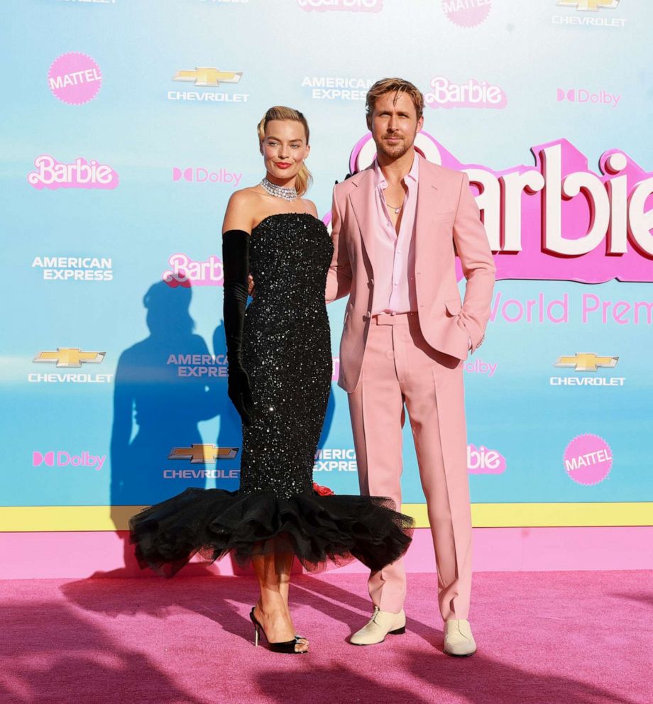Barbie' premiere: All the looks from the star-studded pink carpet - Good  Morning America