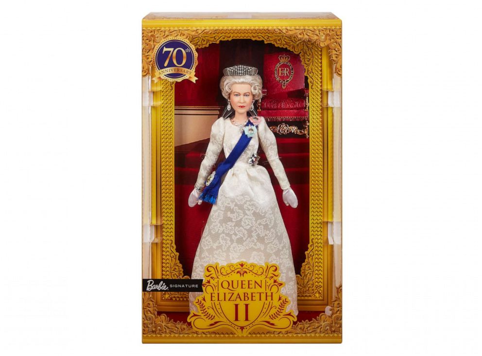 PHOTO: Mattel has debuted the Queen Elizabeth II Barbie doll.