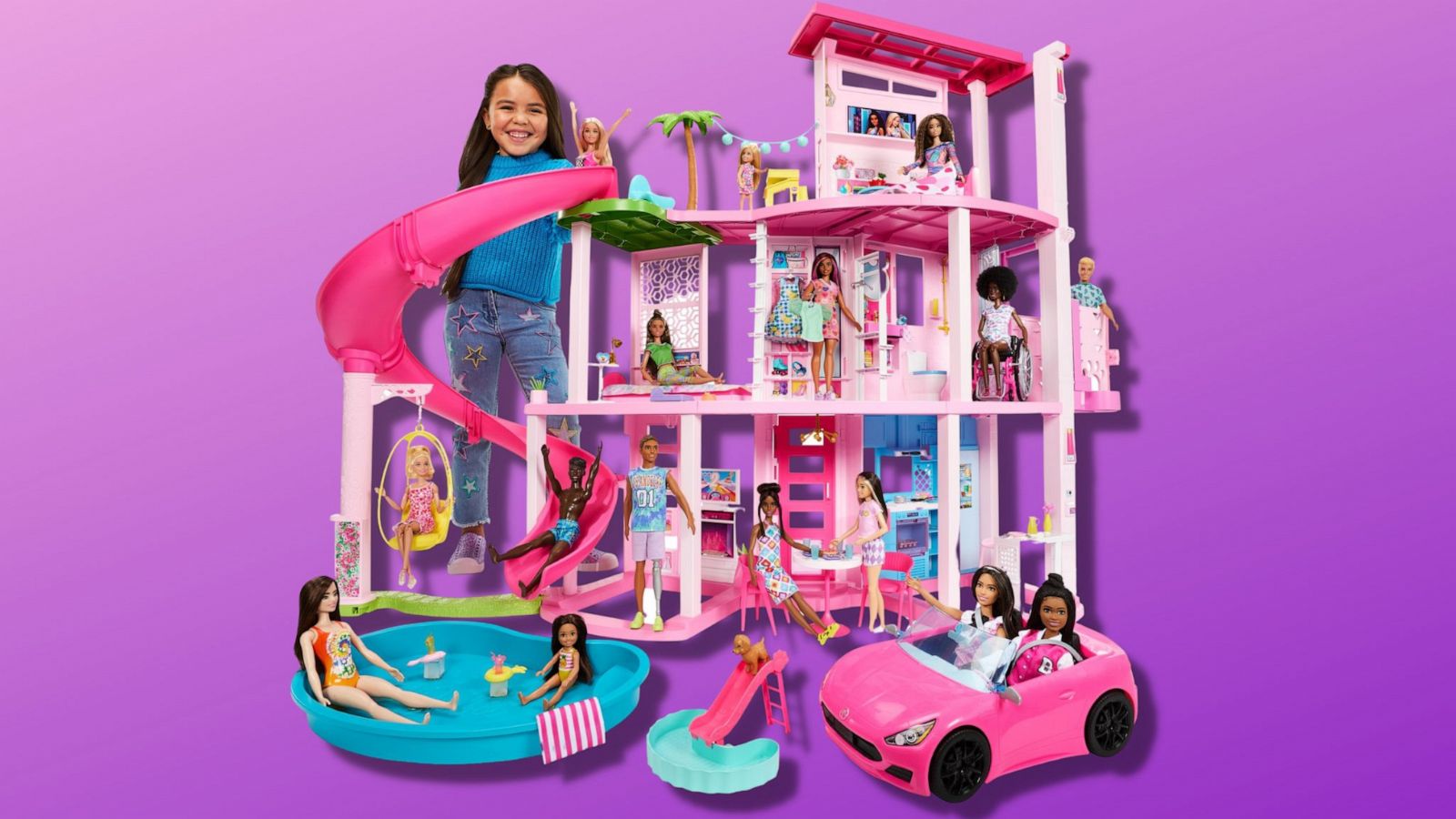 Barbie s Dreamhouse gets a makeover for 2023 Good Morning America