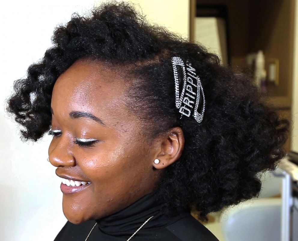 PHOTO: "Good Morning America" tried barrettes on four different hair types. 