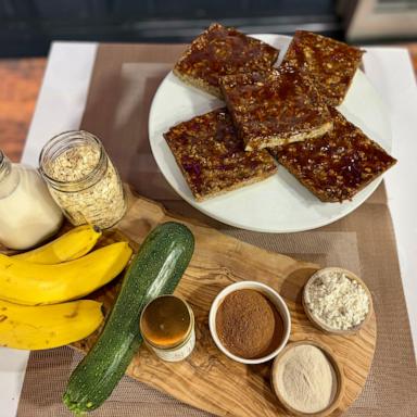 PHOTO: Rachel Beller's better-than-a-bar breakfast squares.