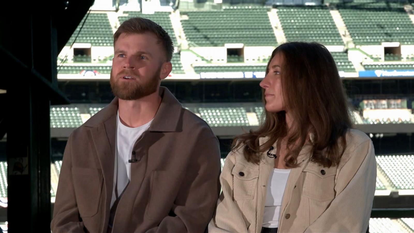 PHOTO: Milwaukee Brewers’ Jake Bauers speaks with "Good Morning America," Oct. 20, 2026.