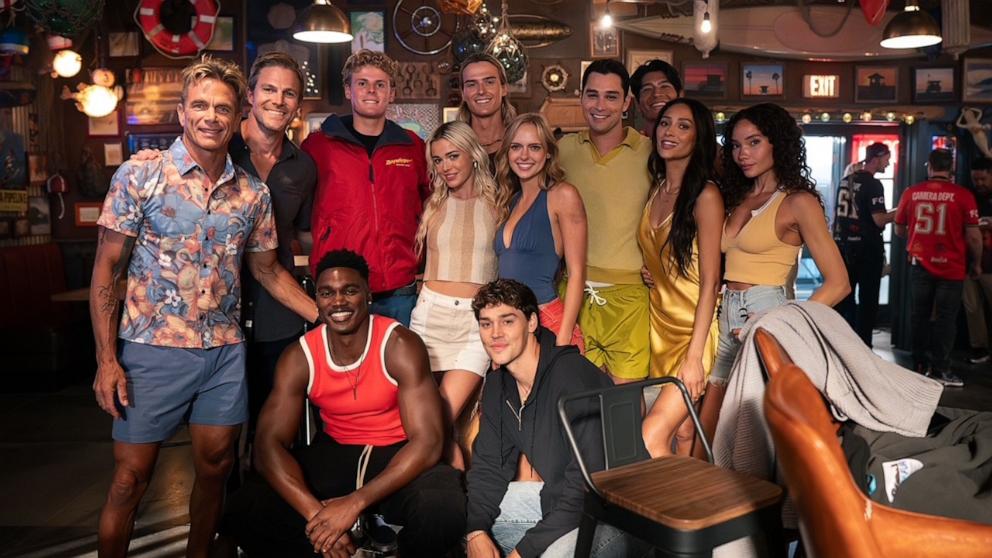 PHOTO: The "Baywatch" cast and crew welcomed 16-year-old lifeguard Ryder Williams and his parents to set on Aug. 6, 2026 on the FOX Lot in Century City, California.