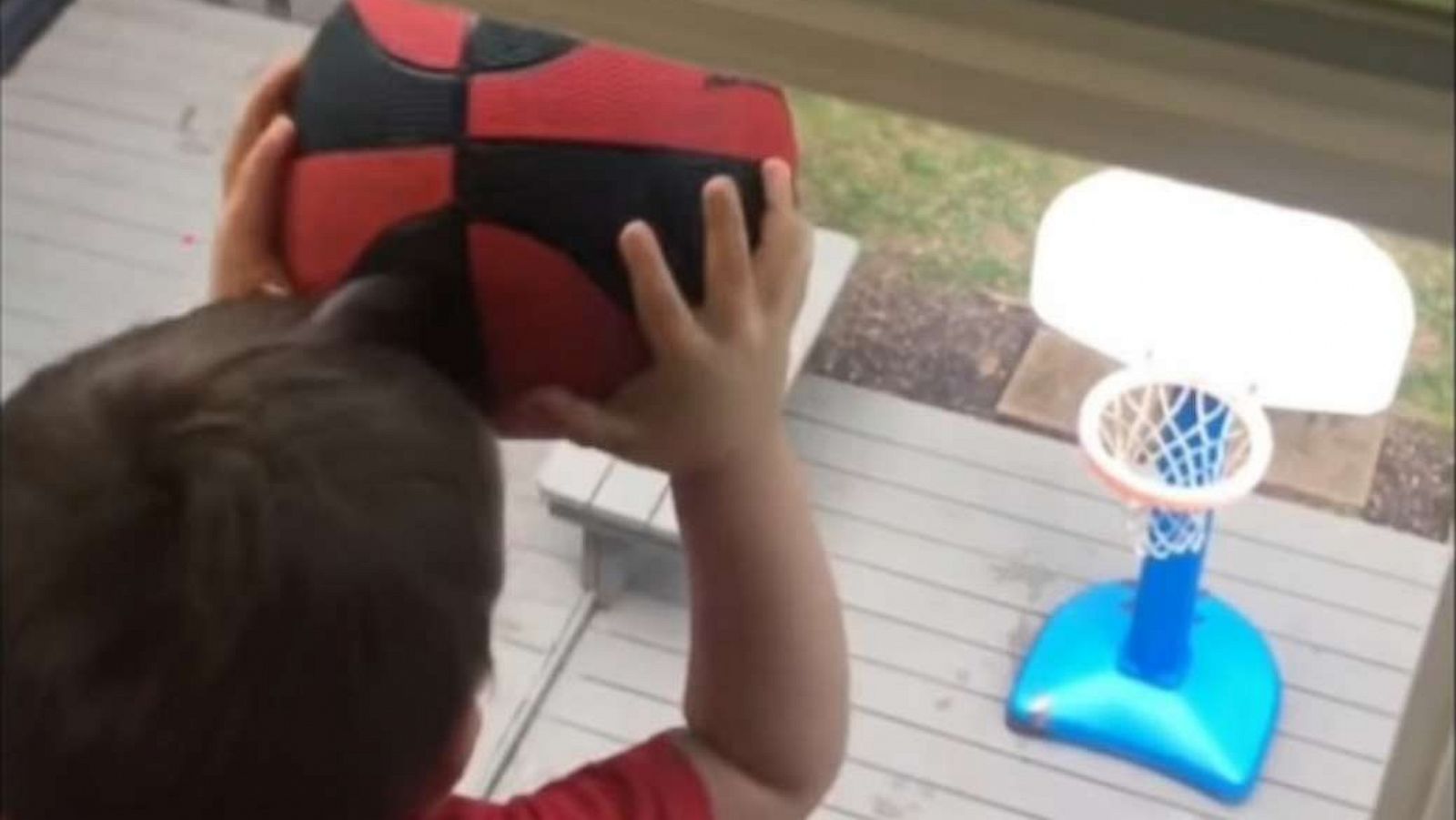 PHOTO: Calvin Shannon, 4, and his YouTube compilations showing his basketball skills are a must-see.