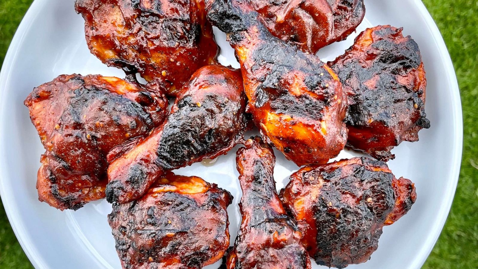 PHOTO: Chipotle Honey BBQ Sauce Chicken Legs.