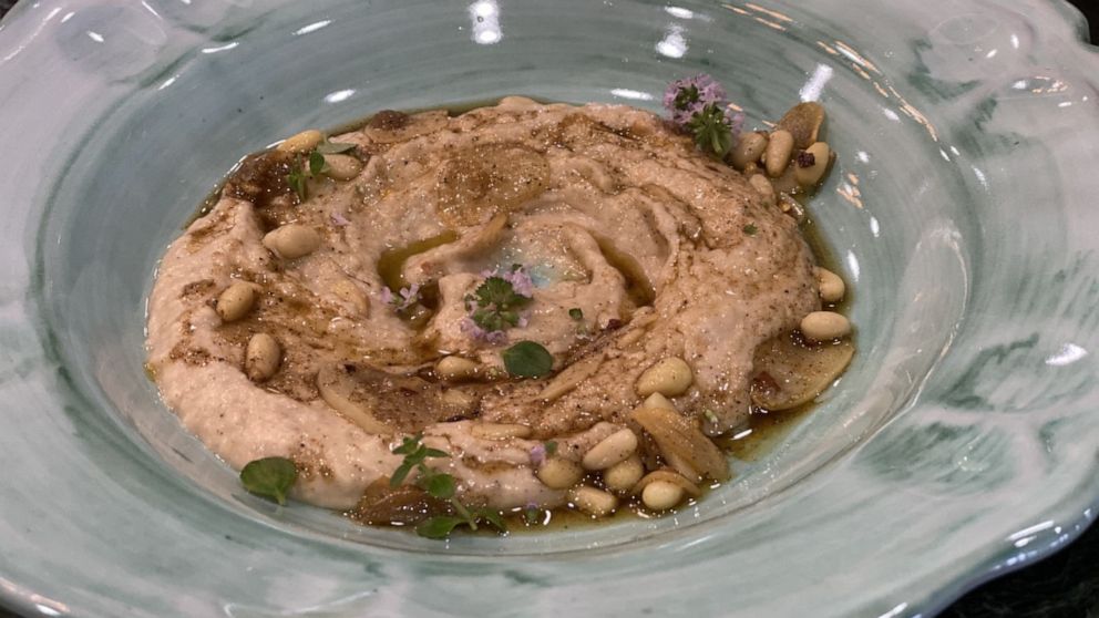PHOTO: Make Geoffrey Zakarian's spiced bean dip recipe