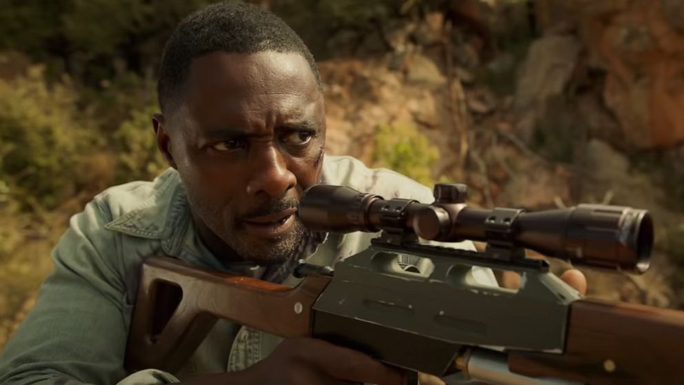 PHOTO: Idris Elba is shown in a scene from the the movie
      "Beast."