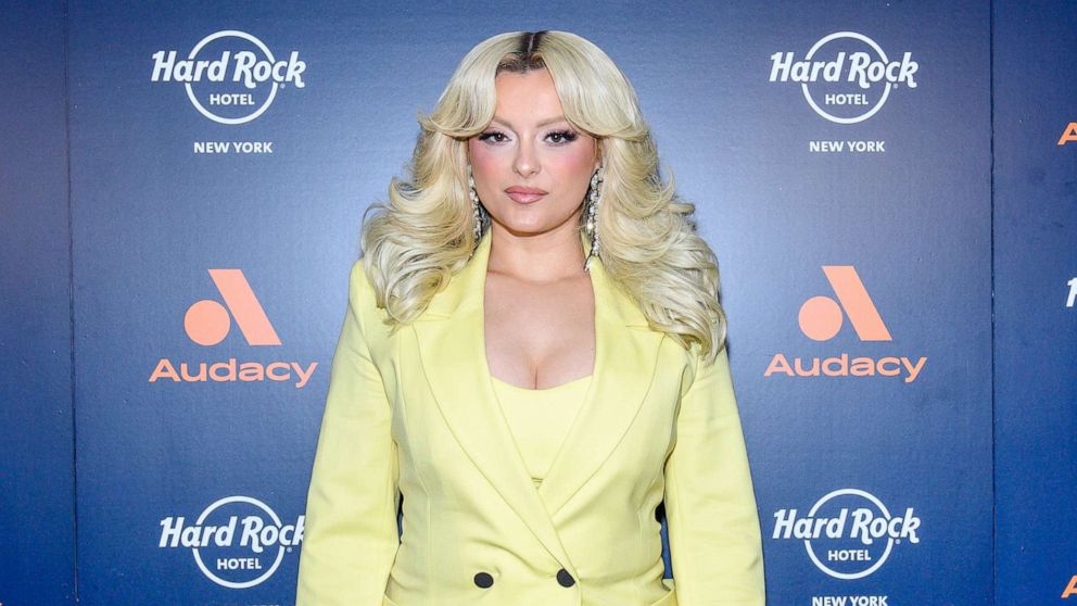 PHOTO: Bebe Rexha attends as Audacy hosts "Leading Ladies" in celebration of International Women's Day at Hard Rock Hotel New York, March 8, 2023, in New York.