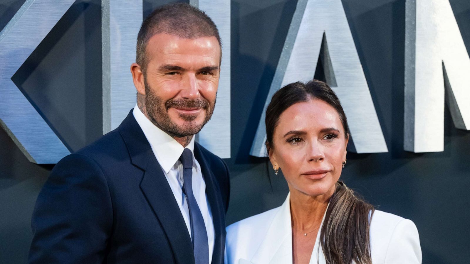 PHOTO: David Beckham and Victoria Beckham attend the Netflix U.K. premiere of "Beckham," Oct. 3, 2023, in London.