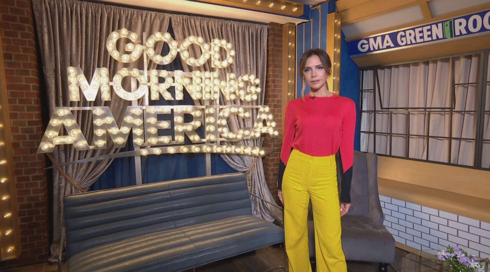 PHOTO: Victoria Beckham appears on ABC's "Good Morning America," Oct. 12, 2021.