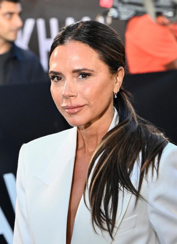 PHOTO: Victoria Beckham attends the Netflix 'Beckham' UK Premiere at The Curzon Mayfair on Oct. 3, 2023 in London.