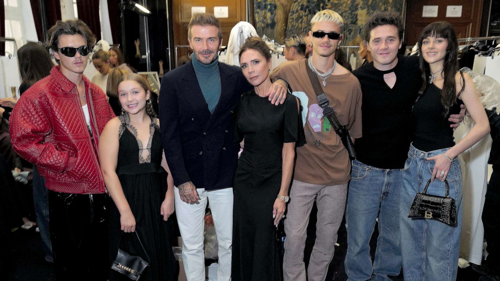 Victoria Beckham is a fashion queen while in Paris with David Beckham