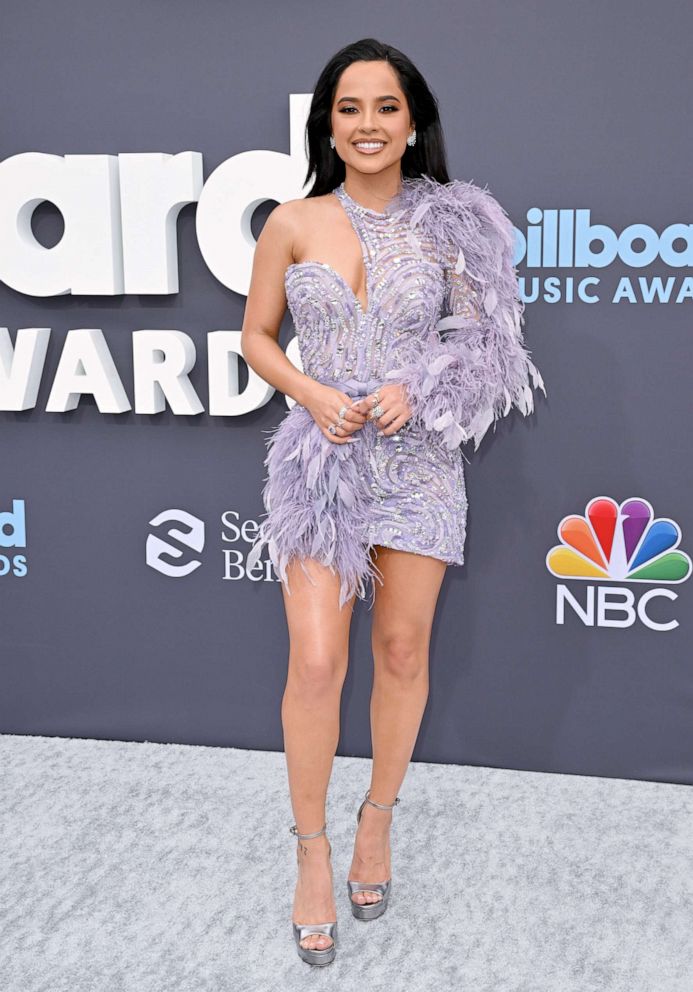 PHOTO: Becky G attends the 2022 Billboard Music Awards at MGM Grand Garden Arena on May 15, 2022, in Las Vegas.