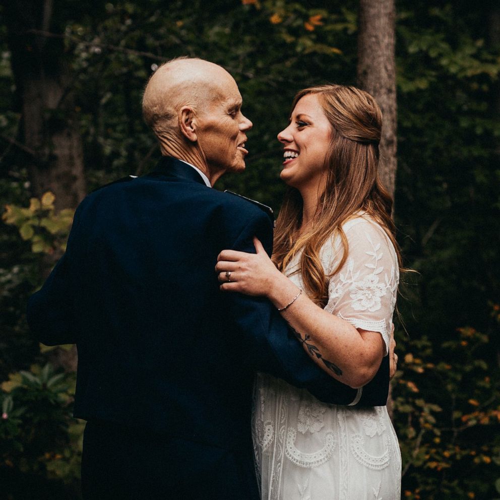 VIDEO: Bride and terminally ill dad share heartbreakingly beautiful 'just in case' dance 
