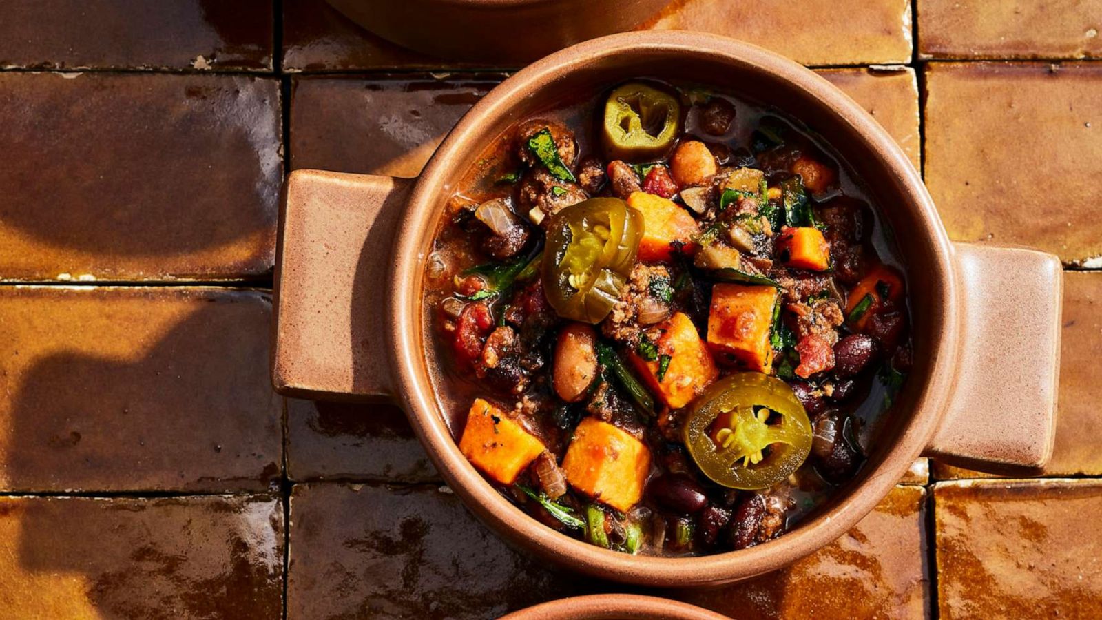 PHOTO: Slow cooker beef chili from "Eat Smarter Family Cookbook" by Shawn Stevenson.