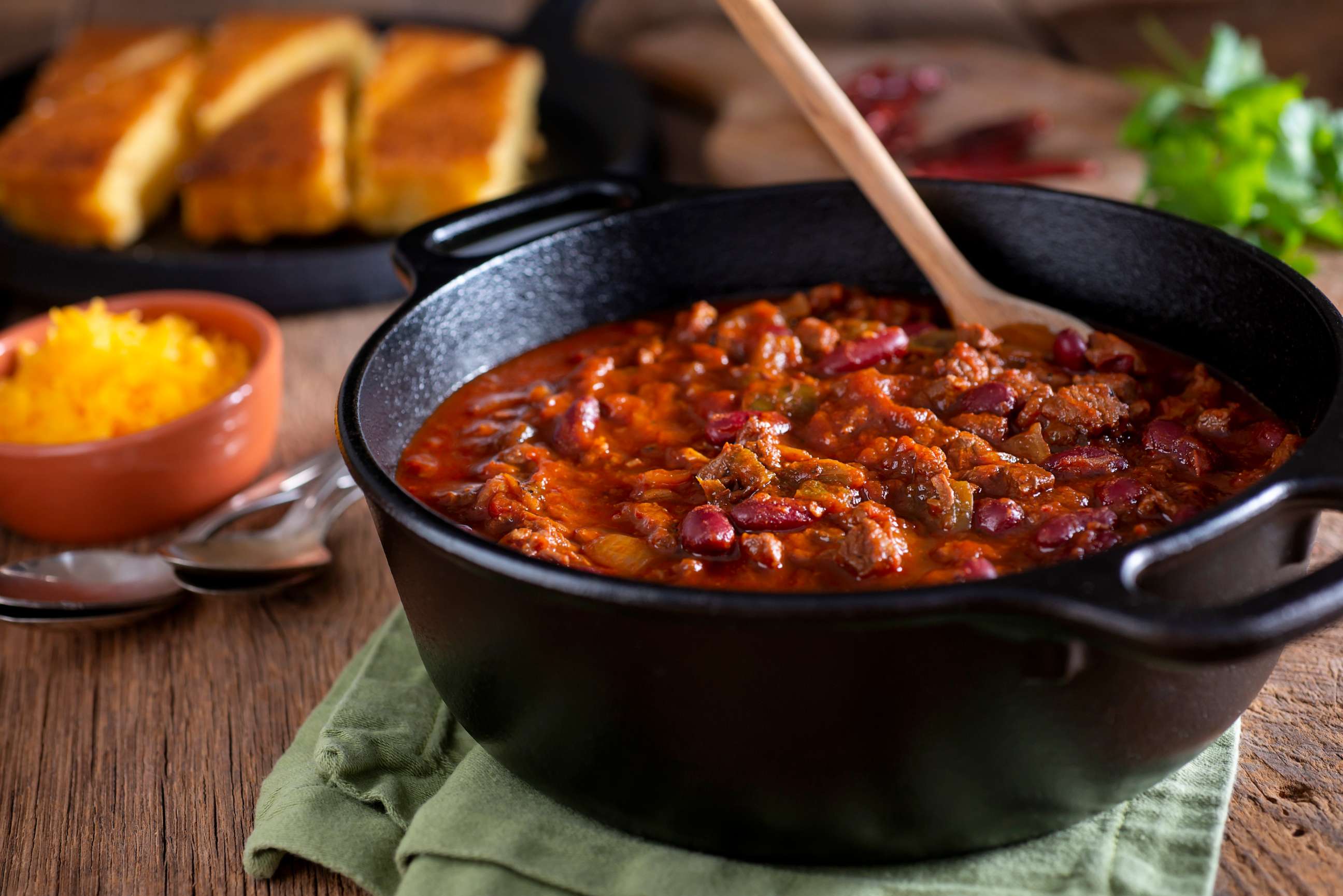 PHOTO: Stock photo of beef chili.