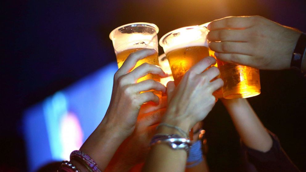 PHOTO: Cups of beer are seen in an undated stock photo.