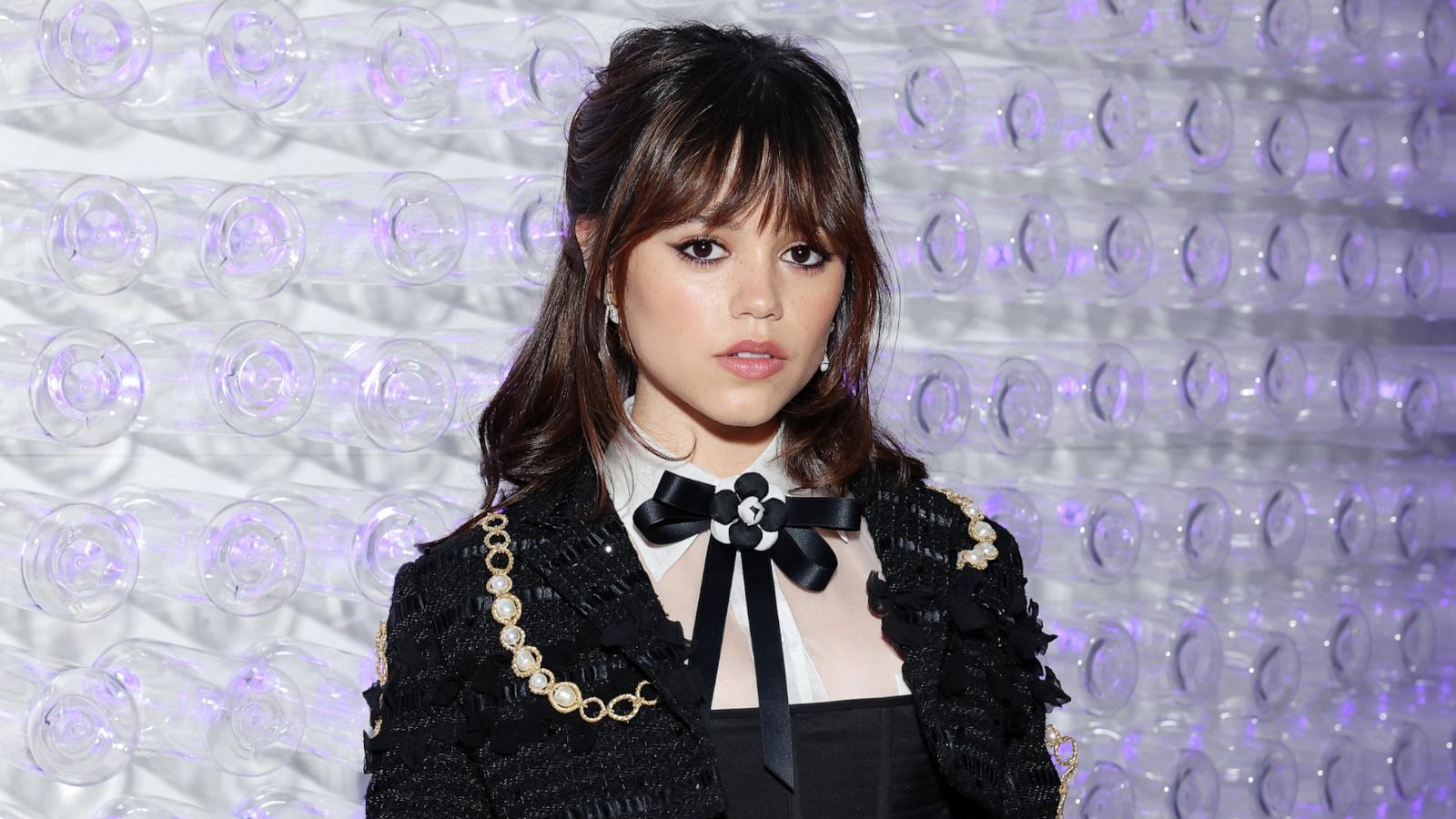 PHOTO: In this May 1, 2023 file photo, Jenna Ortega attends The 2023 Met Gala Celebrating "Karl Lagerfeld: A Line Of Beauty" at The Metropolitan Museum of Art, in New York.