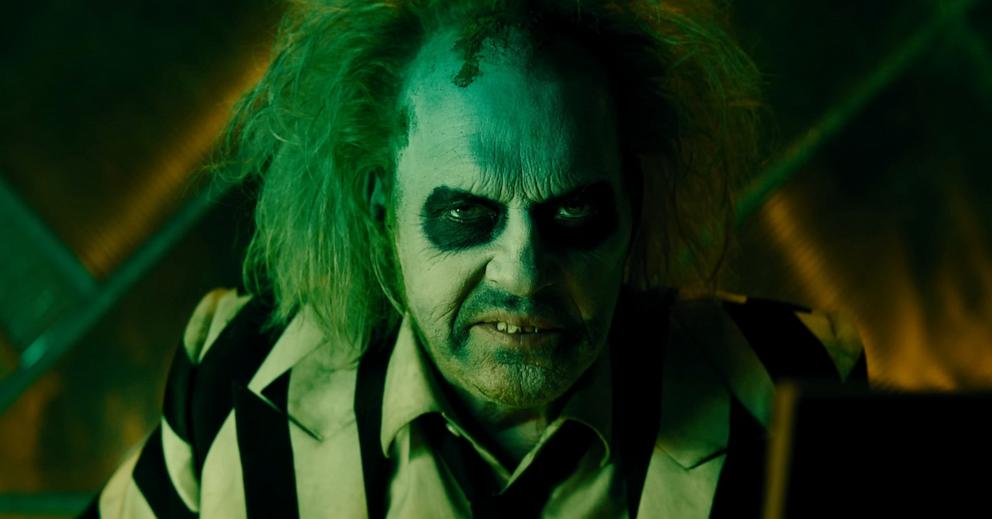 PHOTO: Michael Keaton as Beetlejuice in a scene from "Beetlejuice Beetlejuice."