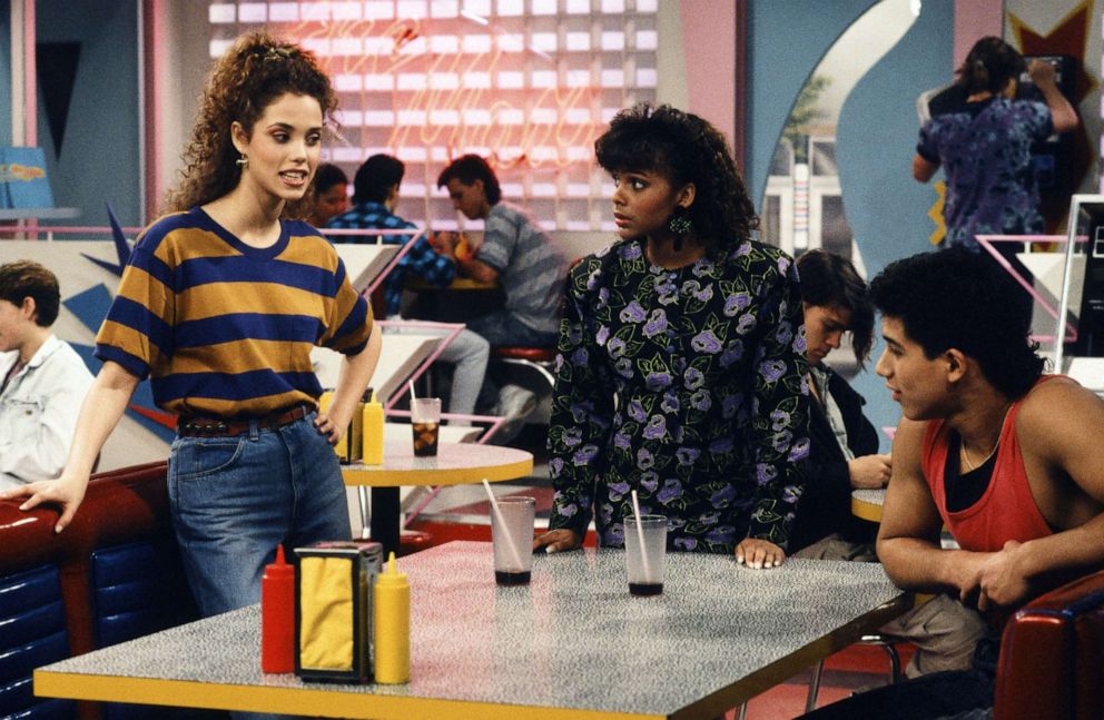 PHOTO: A scene from "Saved by the Bell. 