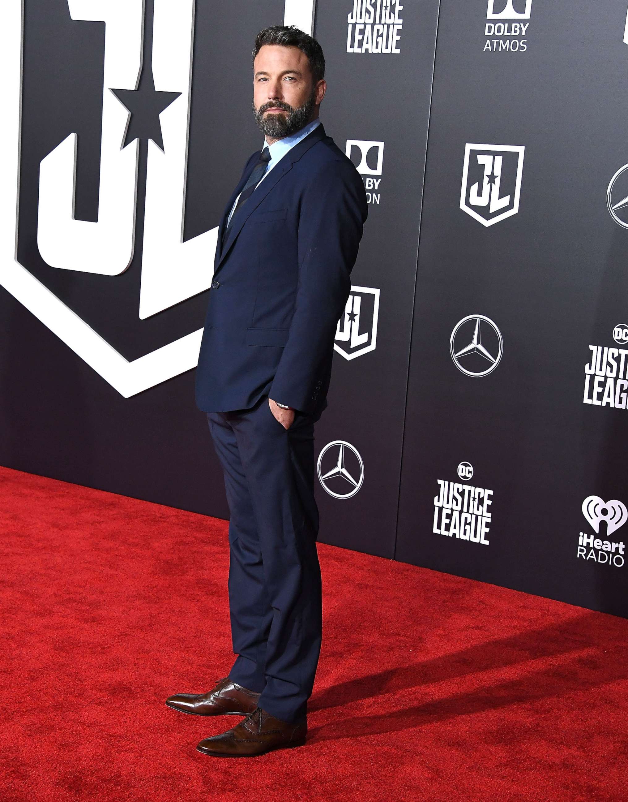 PHOTO: Ben Affleck attends the Premiere Of Warner Bros. Pictures' "Justice League"  at Dolby Theatre, Nov. 13, 2017, in Hollywood, Calif.