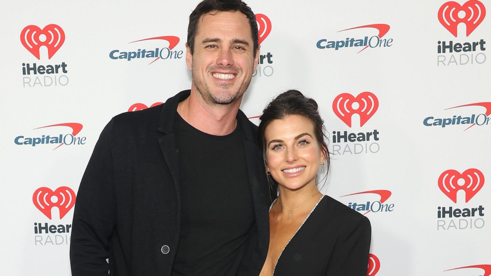 PHOTO: In this Dec. 1, 2023 file photo, Ben Higgins and Jessica Clarke attend KIIS FM's iHeartRadio Jingle Ball 2023 Presented by Capital One at The Kia Forum in Inglewood, Calif.