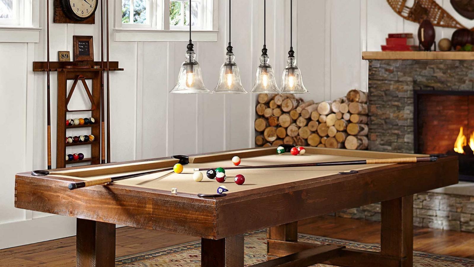 PHOTO: Pottery Barn Benchwright Pool Table