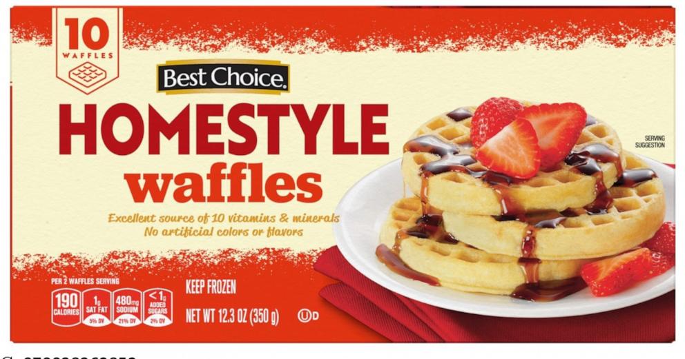 PHOTO: TreeHouse Foods voluntarily recalled multiple brands of frozen waffles sold in the U.S. and Canada.