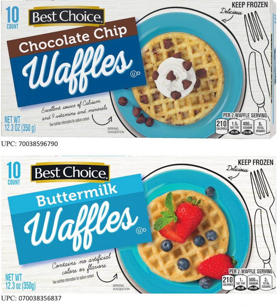 PHOTO: TreeHouse Foods voluntarily recalled multiple brands of frozen waffles sold in the U.S. and Canada.