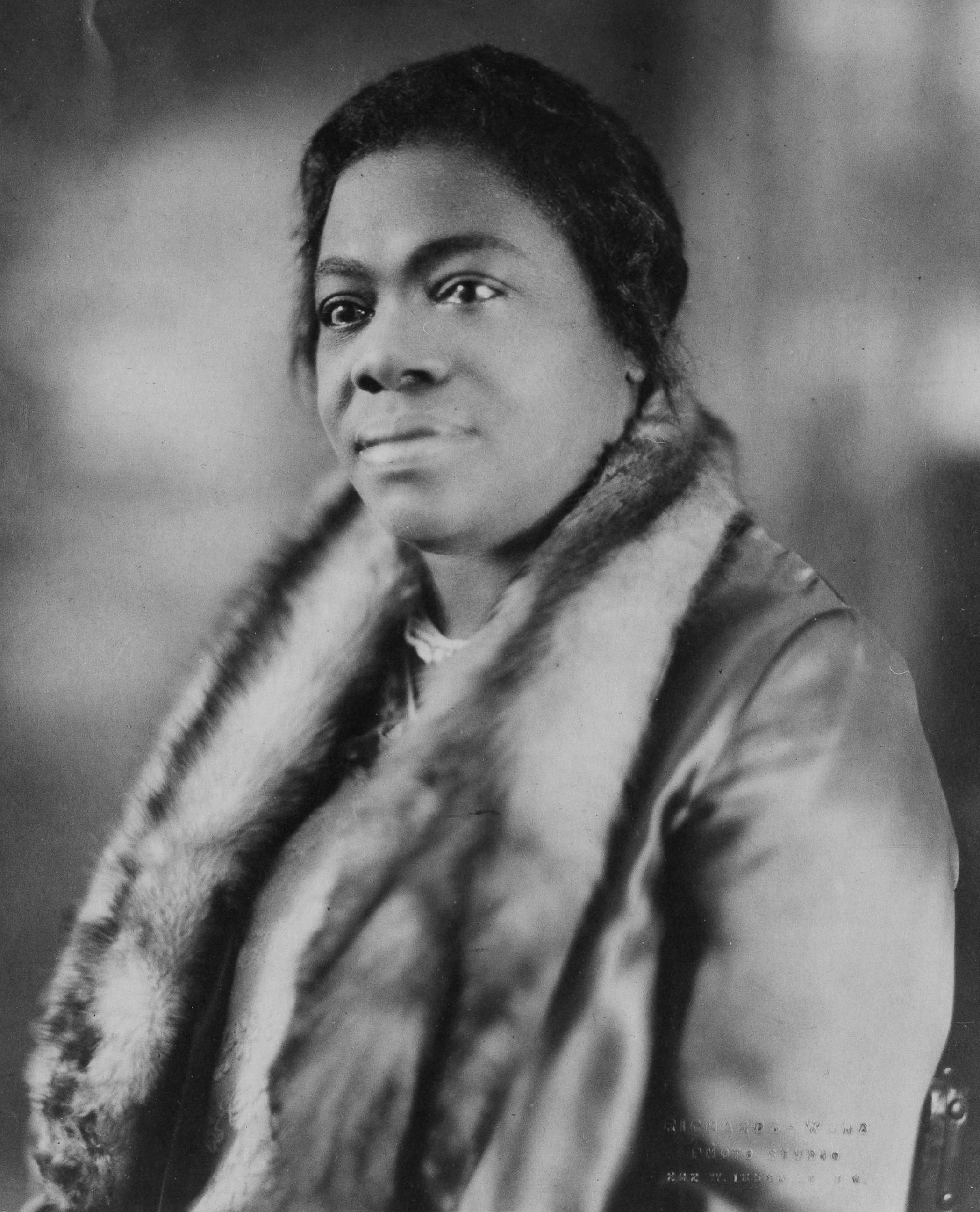 PHOTO: Portrait of Dr. Mary McLeod Bethune (1875 - 1955), civil rights activist and president and founder of Bethune Cookman College, ca.1920s. 