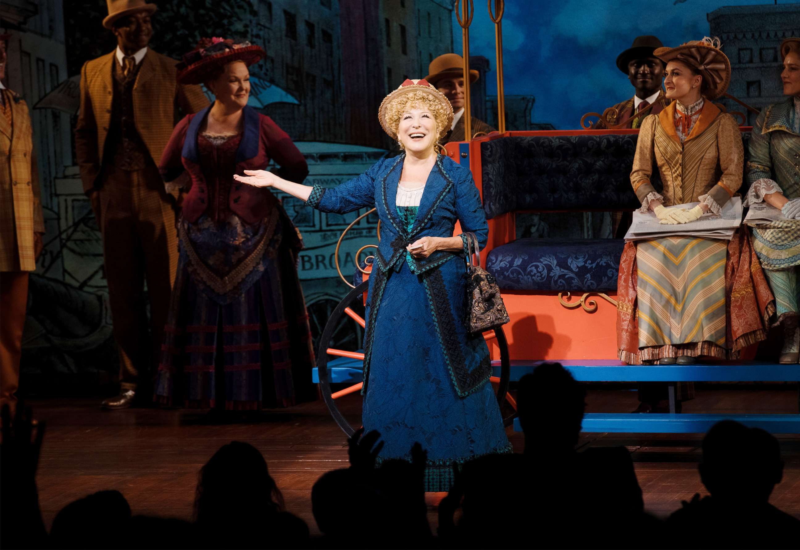 PHOTO: Bette Midler returns to her Tony Award-winning role in "Hello, Dolly!" on Broadway, July 17, 2018, in New York.