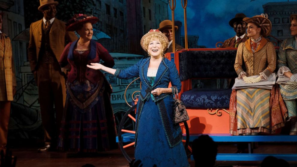  Bette Midler returns to her Tony Award-winning role in "Hello, Dolly!" on Broadway, July 17, 2018, in New York.
					
