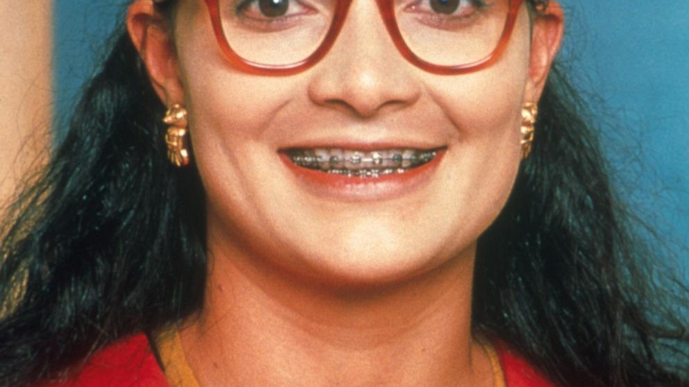 PHOTO: Actress Ana Maria Orozco poses for a portrait as her character Betty Pinzon in the Telemundo network comedy series "Betty La Fea," translated as "Betty the Ugly," 2000.