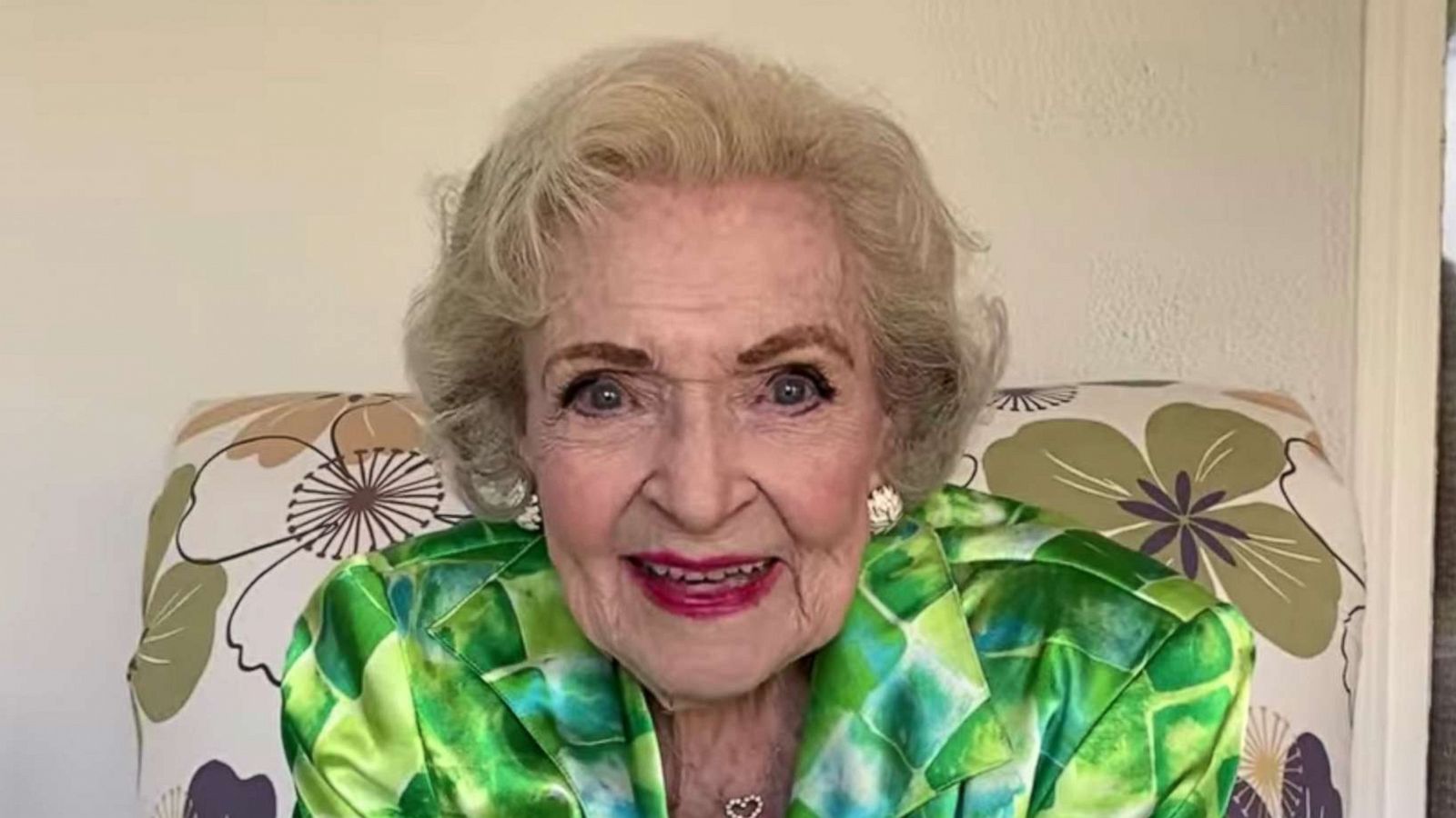 PHOTO: In final video message, Betty White thanks fans "for your love and support over the years"