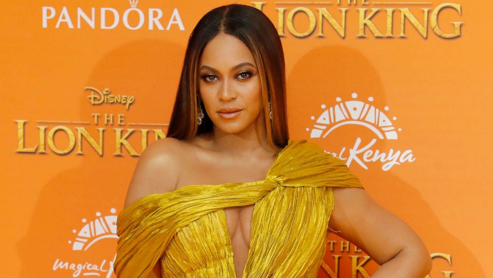 PHOTO: Beyonce Knowles-Carter attends the European Premiere of "The Lion King" at Odeon Luxe Leicester Square on July 14, 2019 in London, England.